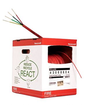 Bobina de 305 metros de alambre, CERO HALOGENOS, calibre 18 en 4 hilos