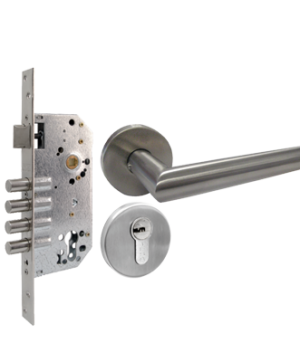 Kit de Manija, mecanismo y cilindro mecánico con Cerrojo de Alta Seguridad