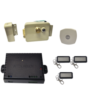 Kit Cerradura Eléctrica 321DC Derecha y Hub para Apertura a través de Smarphone en cualquier parte del mundo