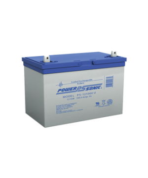 Batería de respaldo UL de 12Vcd, 100 AH. Ideal para aplicaciones de sistemas de detección de incendio/intrusión/Control de acceso.