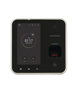 BioStation A2 Lector de Huella con Teclado Touch / WIfI / PoE y Lector 13.56MHz MIFARE/NFC/DESFire/DESFire EV1/ Felica