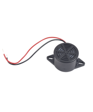 Zumbador 85 dBi a 12 Vcd para Chapas y Contrachapas permite avisar que la puerta se esta abriendo.