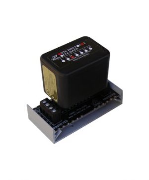 Protector modular para 2 pares, campo reemplazable, con base, circuito de 5 V