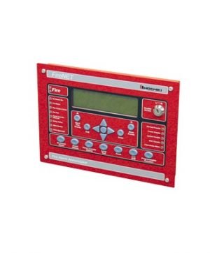 Anunciador Serial Para Paneles FireNET, 320 Caracteres, Color Rojo