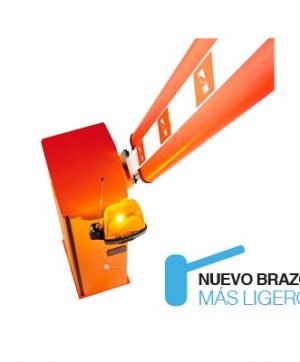 Barrera Vehicular / Hecho en Italia / Brazo 4M Iluminación LED / Soporte UPS / DERECHA / Antiaplastamiento
