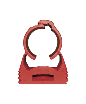 Soporte para tubería de detección de humo por aspiración, paquete con 25 piezas.