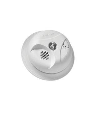 Detector de humo autónomo a batería de 9 V cd con luz