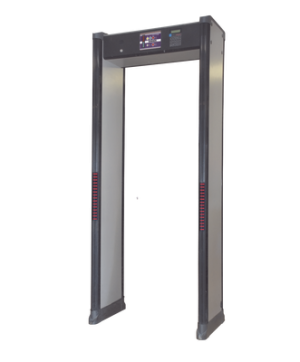 Arco Detector de Metales de 2 Zonas con Base para Fijarse al Piso.
