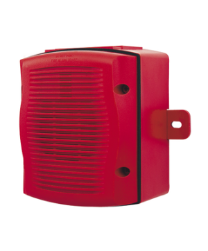 Bocina para Exterior, Montaje en Pared, Color Rojo