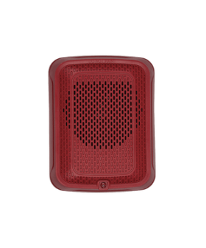 Bocina para Montaje en Pared, Color Rojo, Nuevo Diseño Moderno y Elegante y Menor Consumo de Corriente