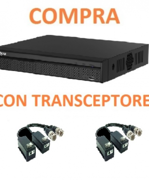 DAHUA HCVR5108HSS3PAK- DVR 8 CANALES HDCVI 1080P TRIHIBRIDO/720P/960H /IP/ 4 CANALES IP ADICIONALES 8+4/ 2 PARES DE TRANSCEPTORES DAHUA HDCVI