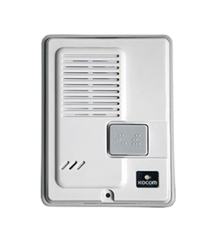 Frente de Calle de Plástico para uso con el Sistema Intercomunicador KIP611PG