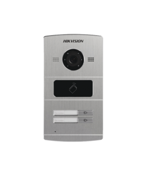 Frente de Calle IP /Cámara 1.3 Megapixel HD / Lector de tarjetas para función de acceso / Fabricado en Metal / Sistema de 2 apartamentos.
