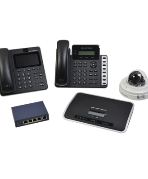 Maletin con equipos demo de video y VoIP GrandStream