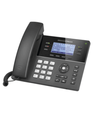 Teléfono IP WiFi Gama media de 6 Líneas con 4 teclas de función, 24 teclas de extensión BLF digital y conferencia de 5 vías PoE