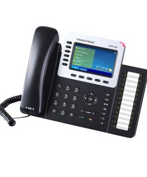 Teléfono IP Empresarial de 6 Líneas con Pantalla a Color y Audio HD, PoE