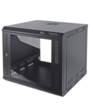 Gabinete para Montaje en Pared Cuerpo Fijo con Rack 19" de 9 Unidades.
