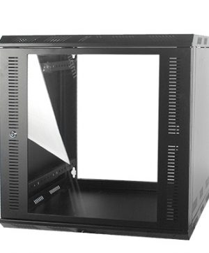 Gabinete para Montaje en Pared Cuerpo Fijo con Rack 19" de 12 Unidades