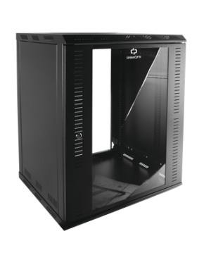 Gabinete para Montaje en Pared Cuerpo Fijo con Rack 19" de 16 Unidades