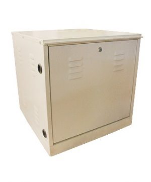 Gabinete de Piso de uso rudo con Rack estándar de 19", 11 unidades