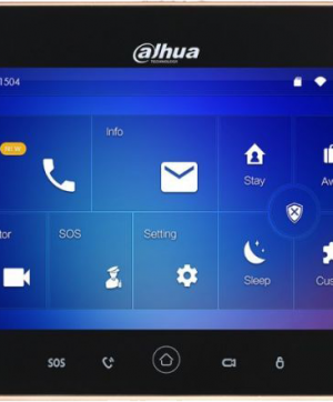 DAHUA VTH5221DB - MONITOR IP TOUCH DE 7 PULGADAS/ CONEXION WIFI Y ETHERNET/ POE 802.3AF/ SD HASTA 32GB/ 8 CAMARAS IP/ HASTA 19 FRENTES DE CALLE