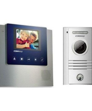 COMMAX CDV43UDRC40K- MONITOR COLOR 4.3 PULGADAS Y FRENTE DE CALLE / SOPORTA FRENTE ADICIONAL / PANTALLA LED / MANOS LIBRES / APERTURA DE PUERTA