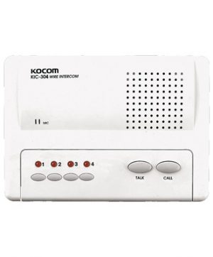 Sistema de intercomunicador manos libres para 4 extensiónes