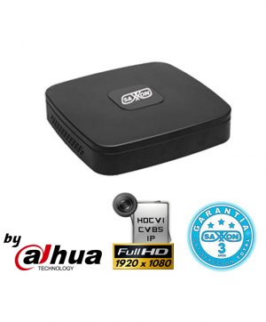 SAXXON PRO SAX1088S3 - DVR TRIHIBRIDO 8 CANALES HDCVI 1080P/ANALOGO/ IP/ 4 CANALES IP EXTRA 8+4/ HDMI / VGA / SOPORTA DISCO 6/